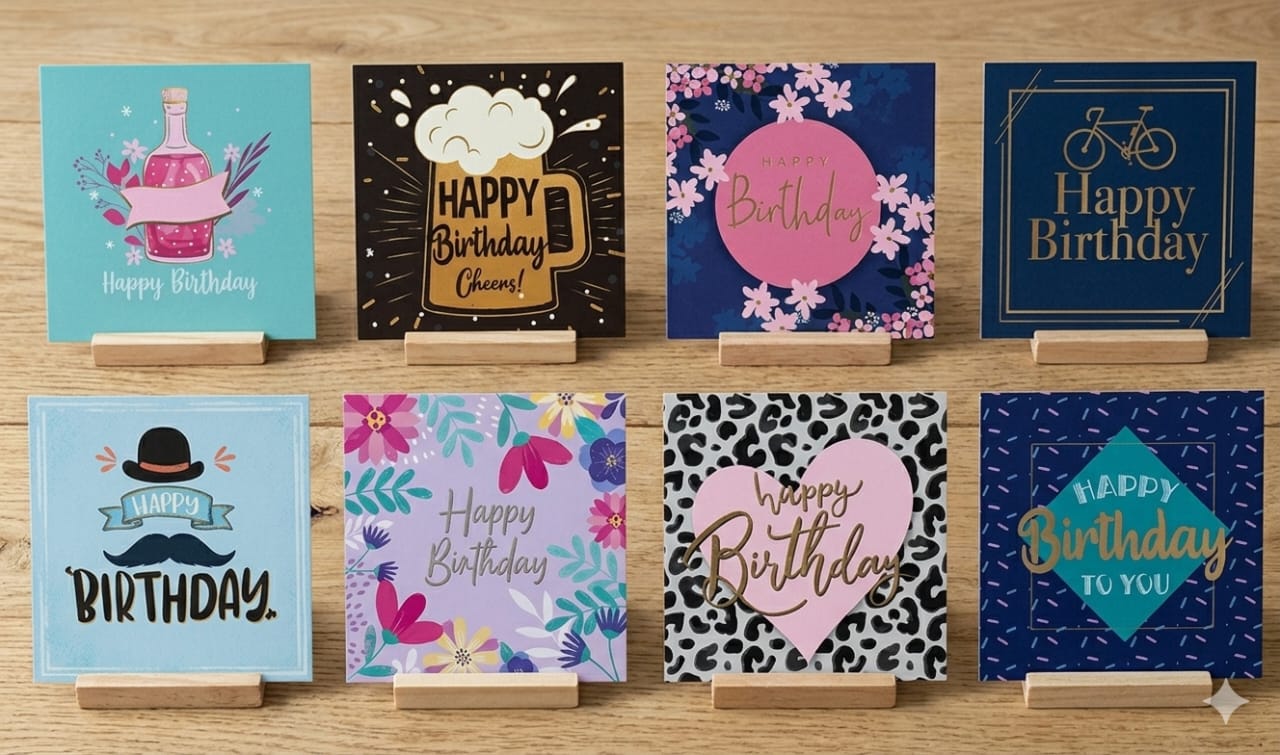 BOXED BIRTHDAY CARDS