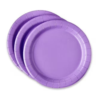 Lilac Paper Plates