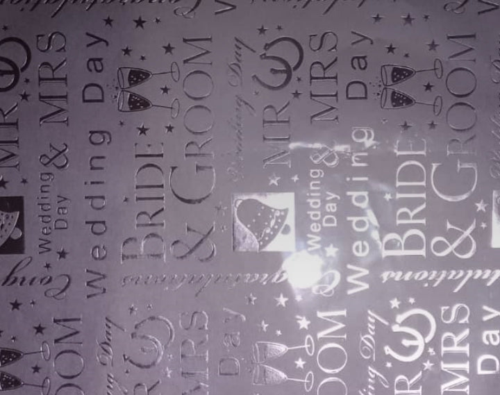WEDDING WRAPPING PAPER