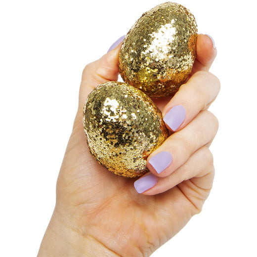 GLITTER EASTER EGGS