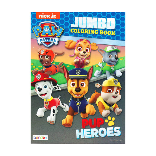 PAW PATROL POWER PUPS COLORING BOOK