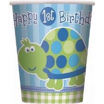 1st Birthday Turtle Cups
