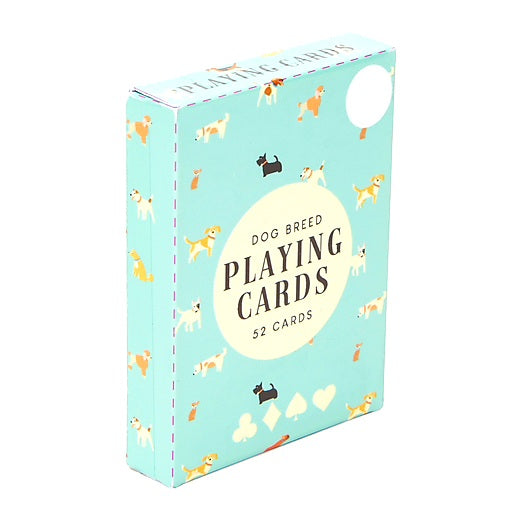 DOG BREED PLAYING CARDS