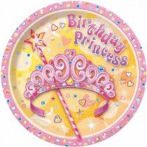 9IN PRETTY PRINCESS PLATES