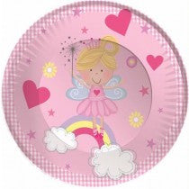 9IN ROUND FAIRY PLATES
