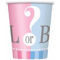 9OZ GENDER REVEAL CUPS