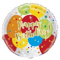 Glitzy Happy Birthday Foil