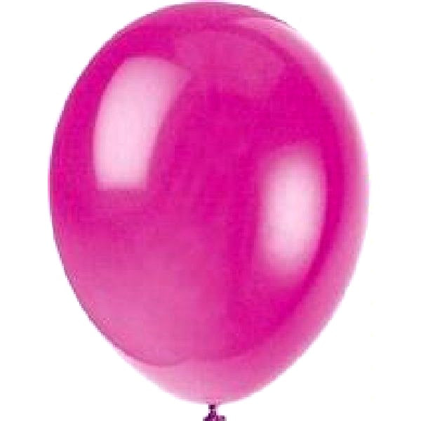 12'' Fuschia Latex Balloons