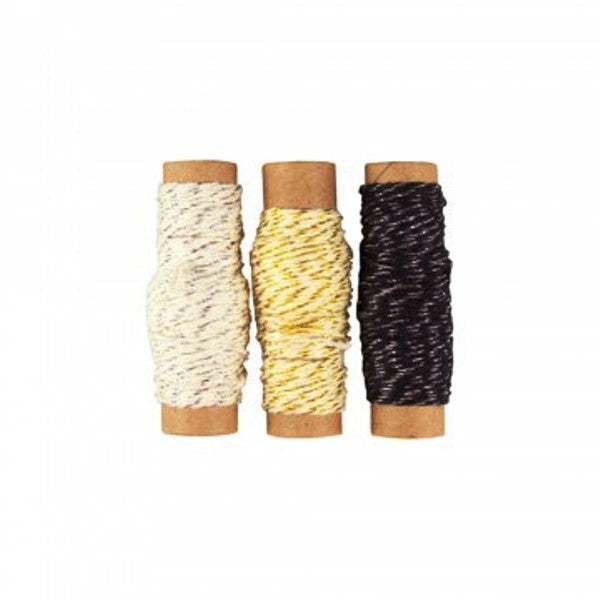 Metallic Twine Pk of 3