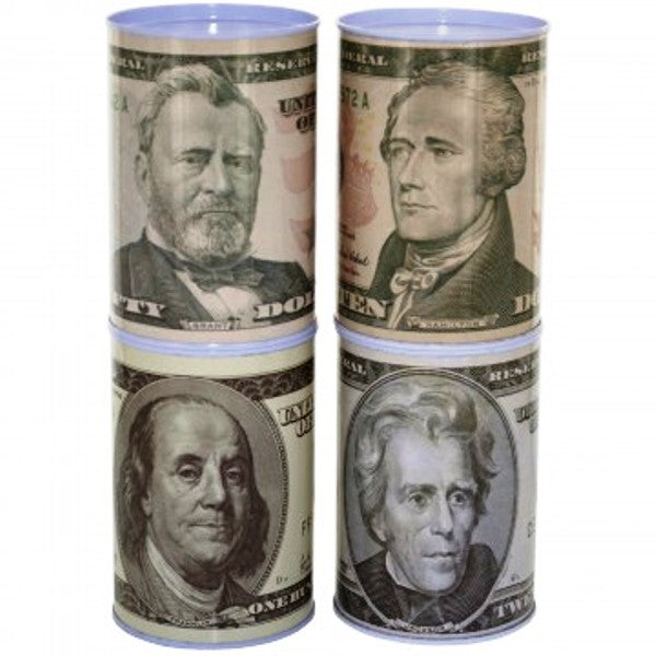 Dollar Bill Tin Money Bank