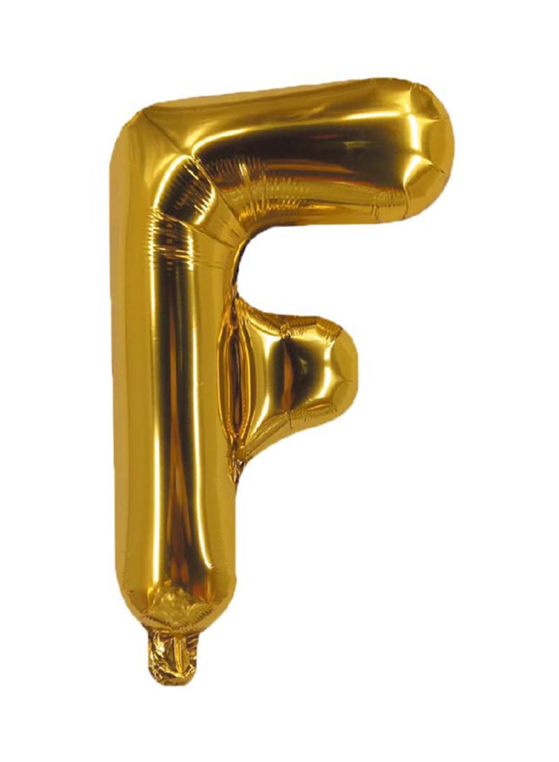 16 inch Letter F foil
