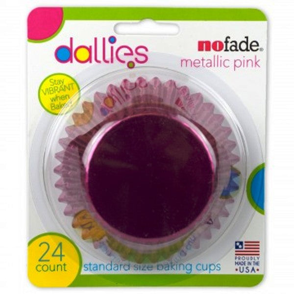 Metallic Pink Baking Liner 24pk