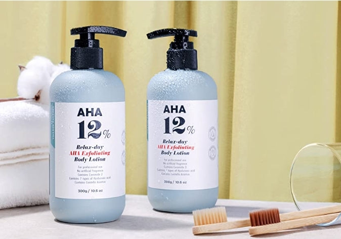 AHA 12% body lotion