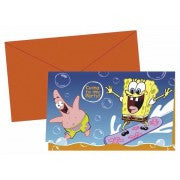 Sponge Bob Invites