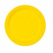 Sunflower Yellow Paper Plates 9"