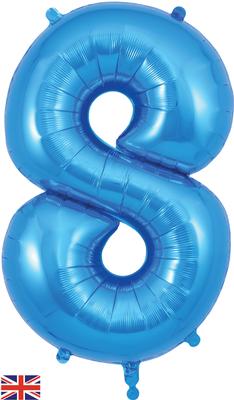OAKTREE 34" BLUE NUMBER FOIL