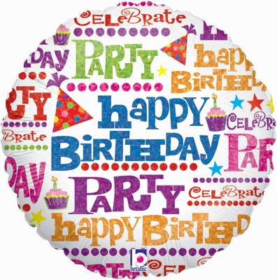 BIRTHDAY FOIL BALLOON
