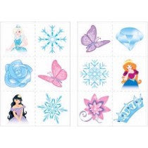 Ice Princess Mini Tattoos