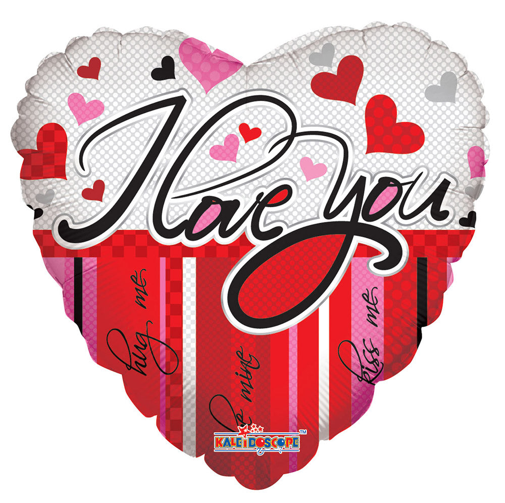 I Love You Foil Balloon