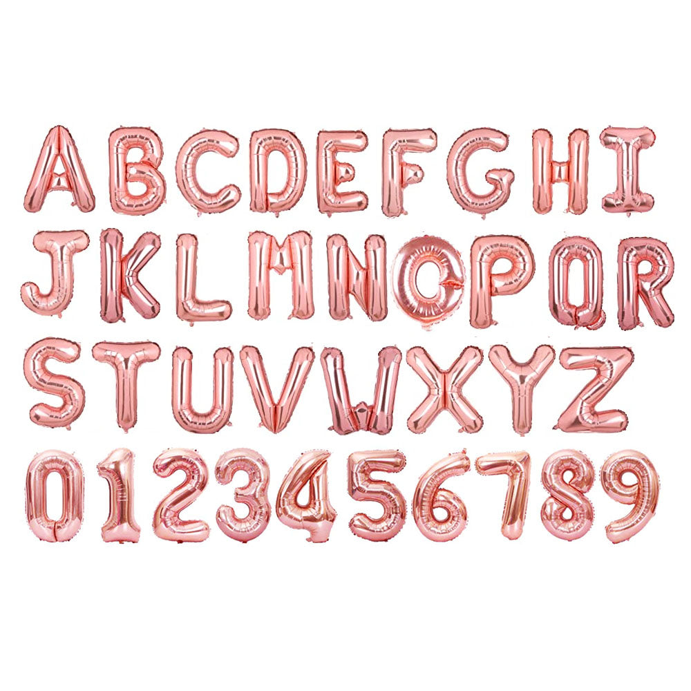 JUMBO NUMBER & LETTER FOIL