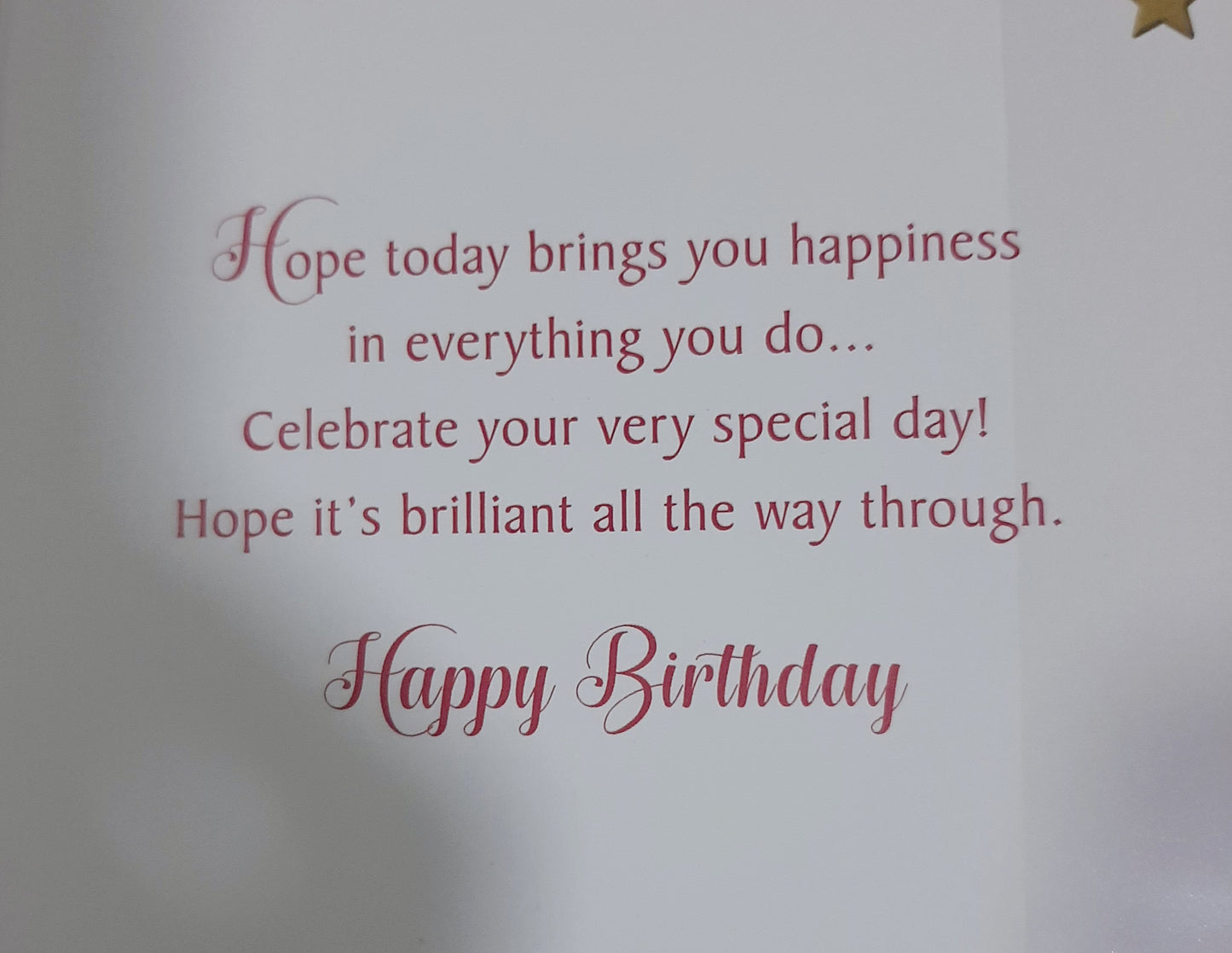 BIRTHDAY CARD