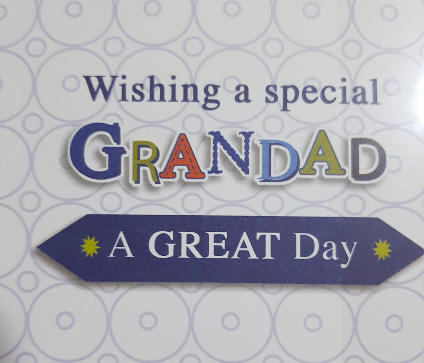 GRANDAD BIRTHDAY CARD