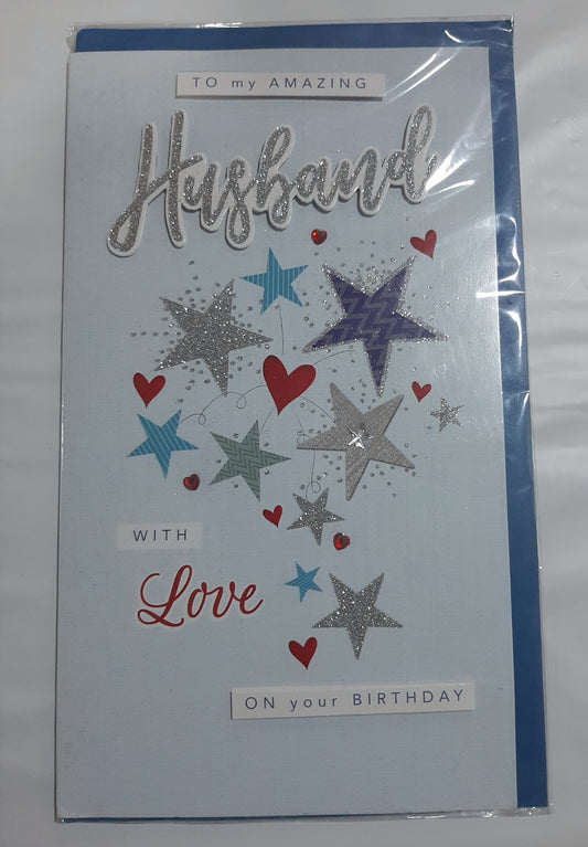 HUSBAND BIRTHDAY CARD