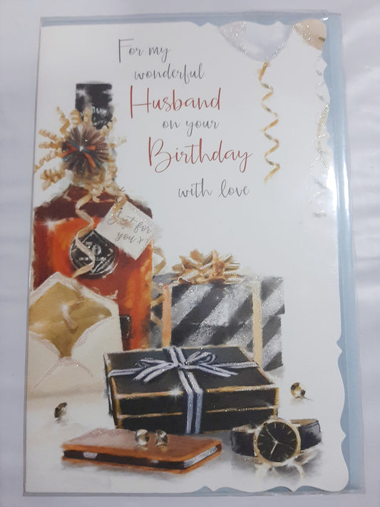 HUSBAND BIRTHDAY CARD