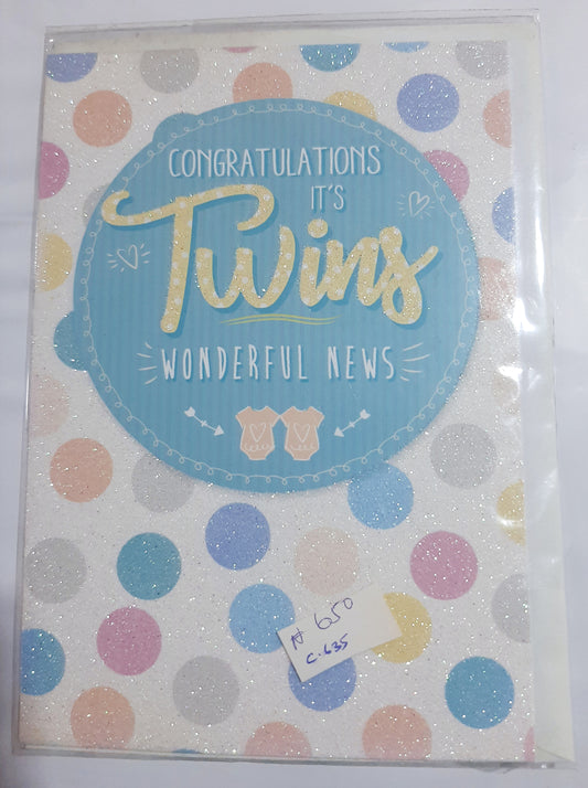 NEW BABY CARD