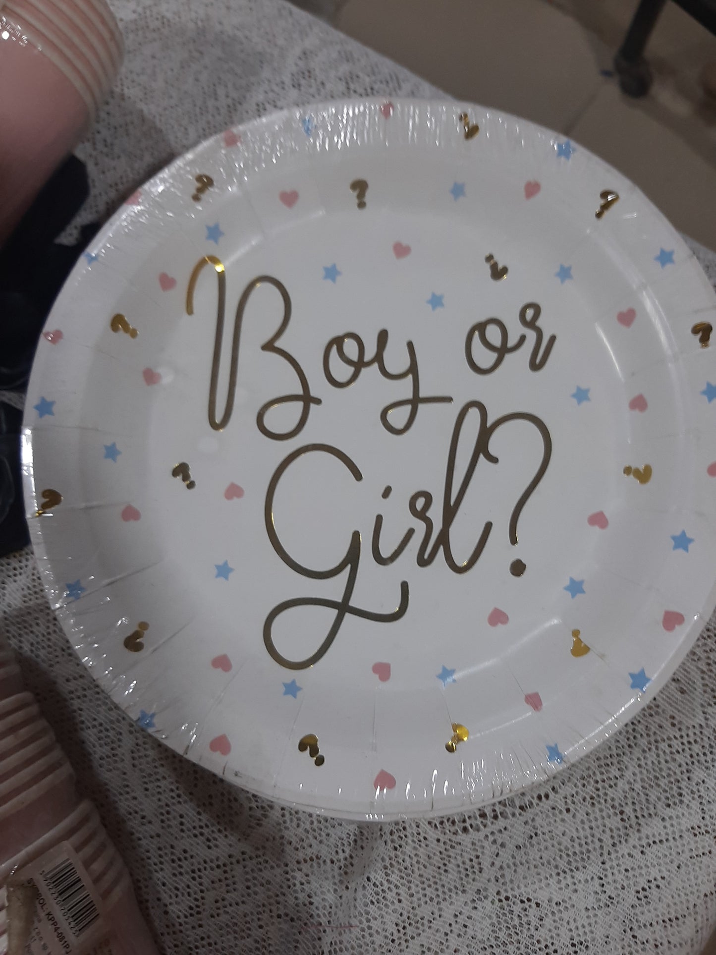 Boy or Girl Plates