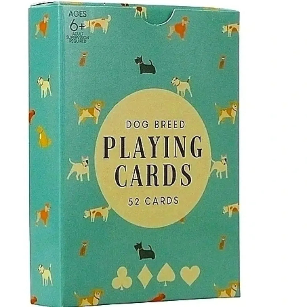 DOG BREED PLAYING CARDS