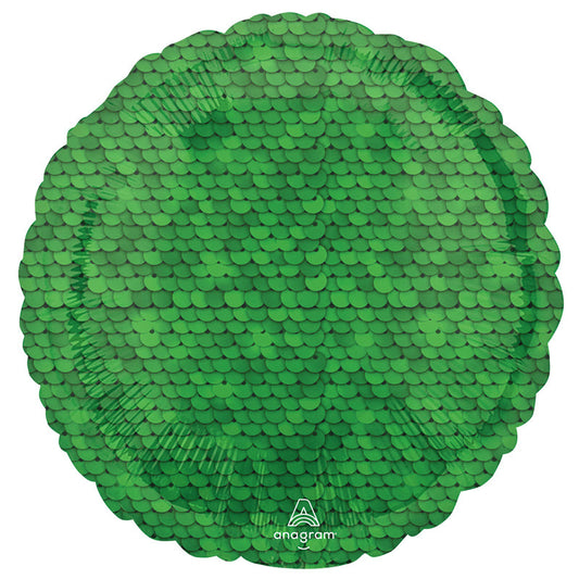 Green Round Foil