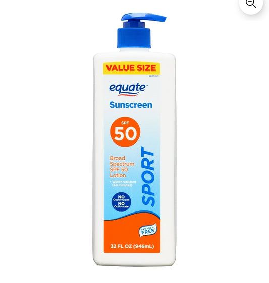 Equate Sunscreen SPF 50