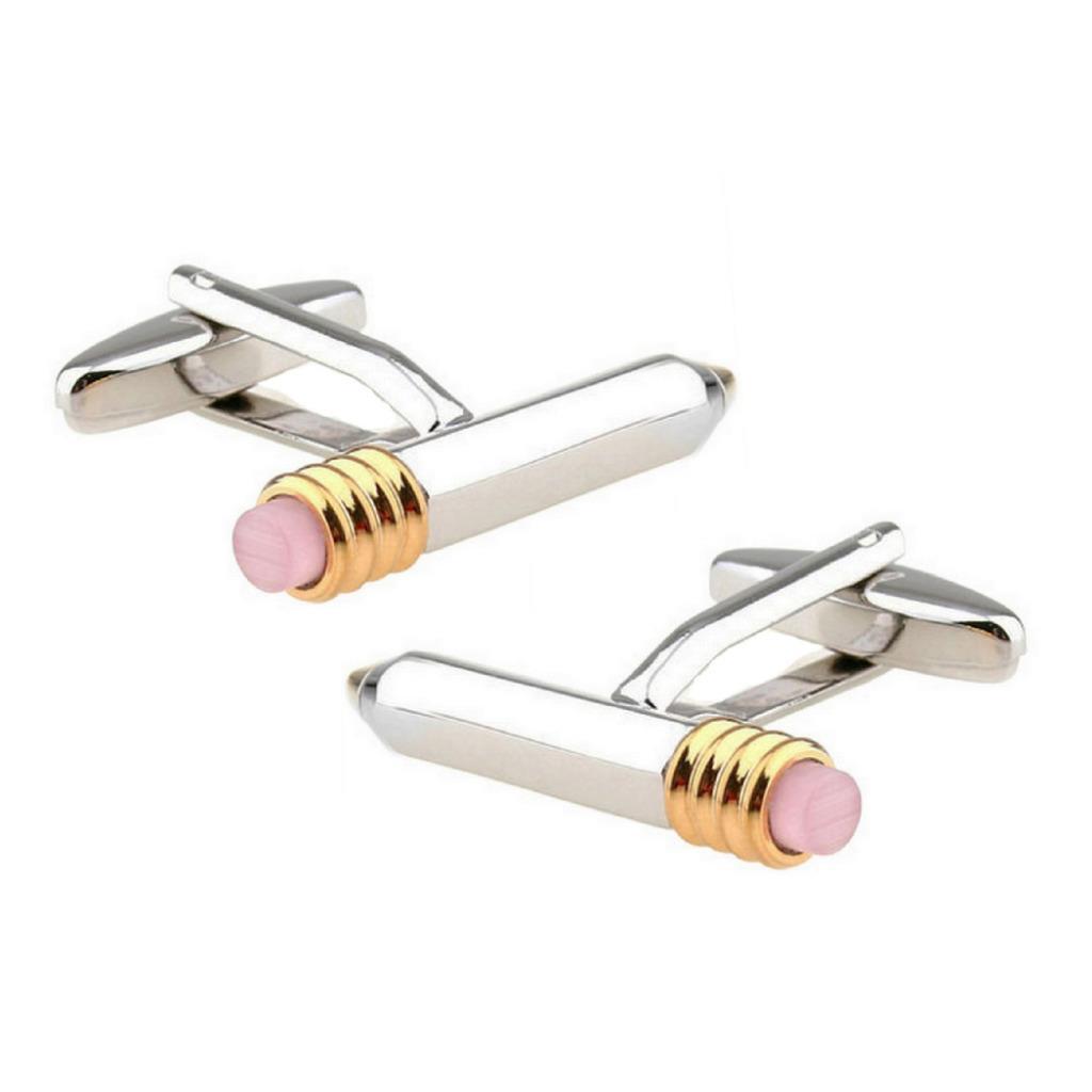 PENCIL CUFFLINKS