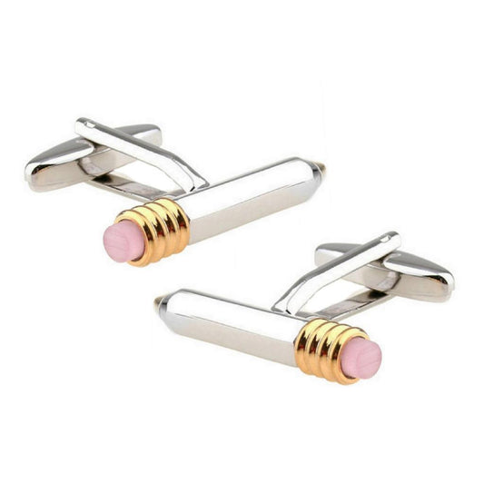 PENCIL CUFFLINKS