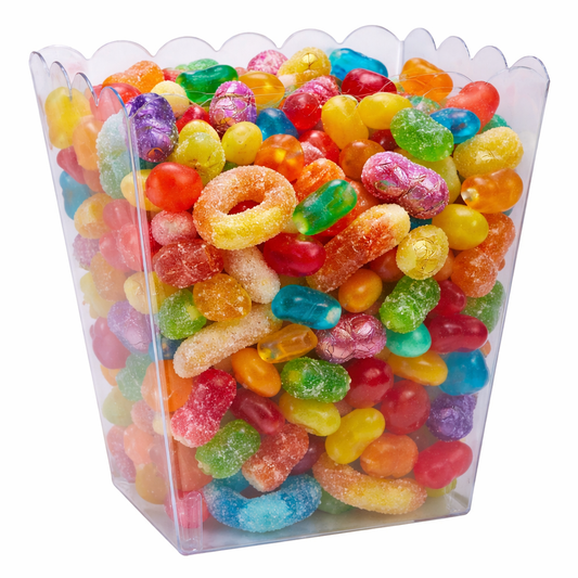 Scalloped Candy Container
