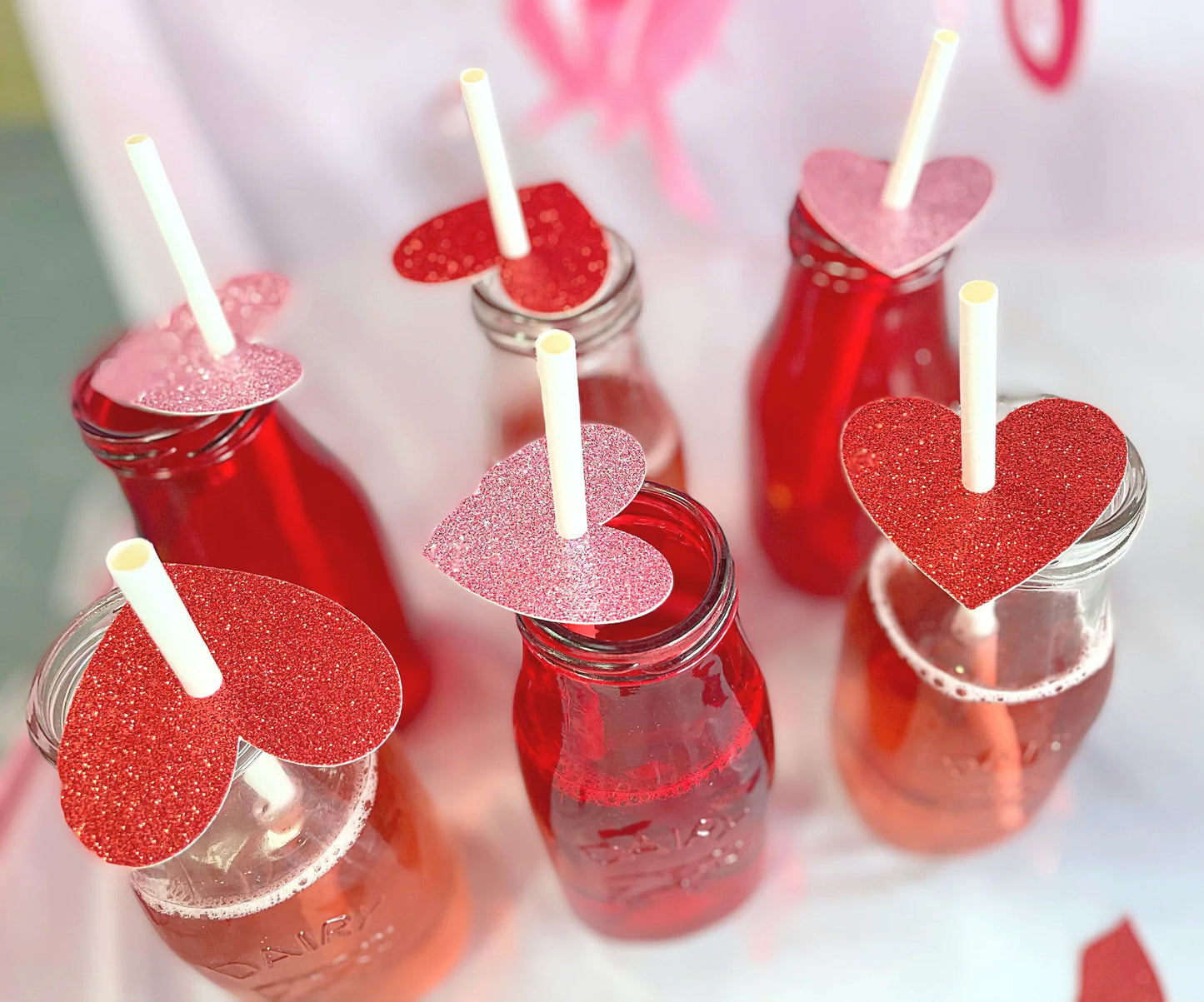 VALENTINE PAPER STRAWS