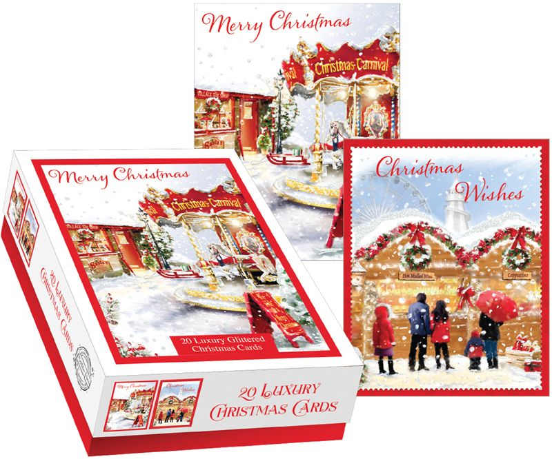 CHRISTMAS CARDS. 20PK