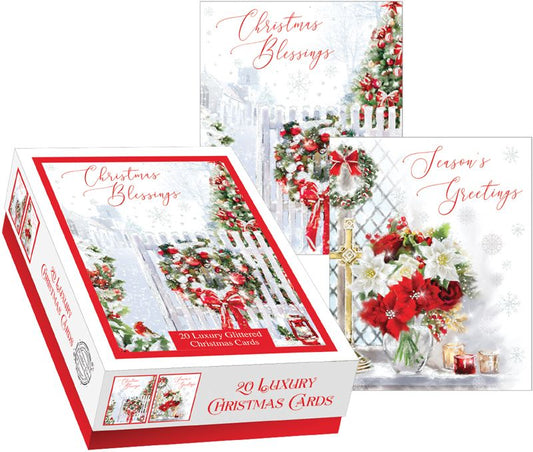 CHRISTMAS CARDS. 20PK