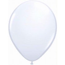 12" WHITE BALLOONS EPS