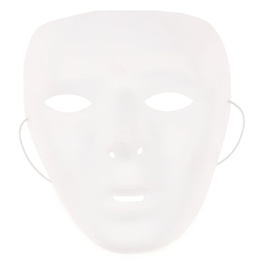 WHITE COSTUME MASK