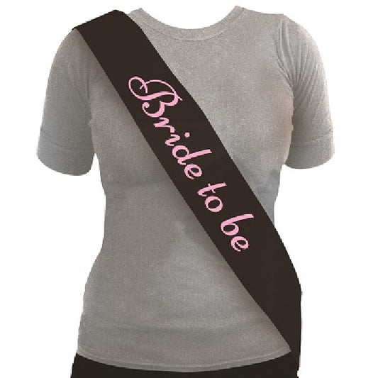 BLACK & LT.PINK SASH