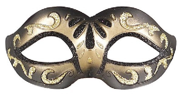 BLACK & GOLD EYE MASK