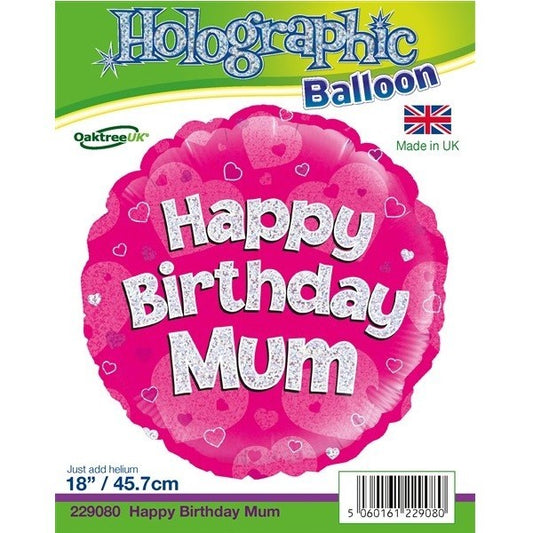 HAPPY BIRTHDAY MUM FOIL