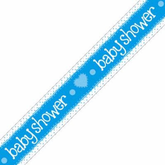 Baby Shower Blue Banner