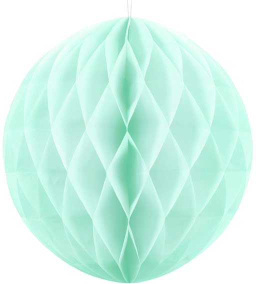 GREEN HONEYCOMB BALL