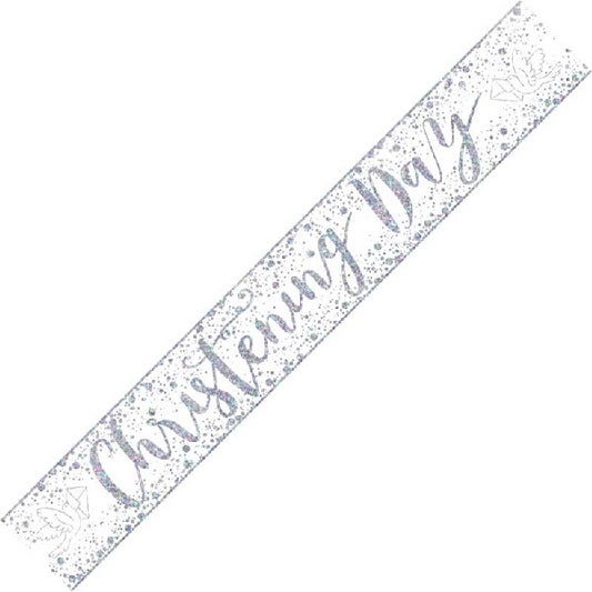 CHRISTENING DAY BANNER