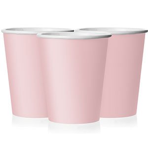 Light Pink Paper Cups