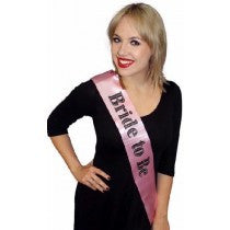 DIAMANTE BRIDE TO BE SASH