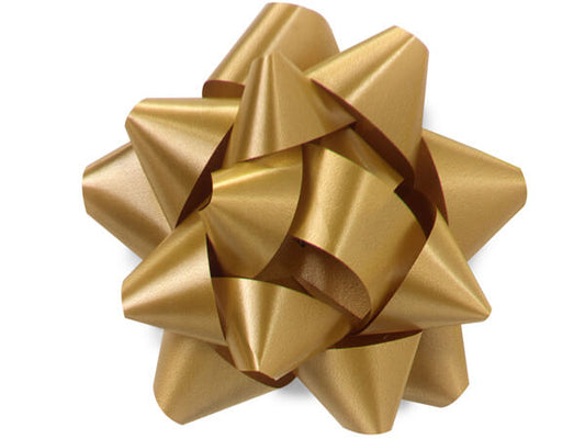 Gold Gift Bow